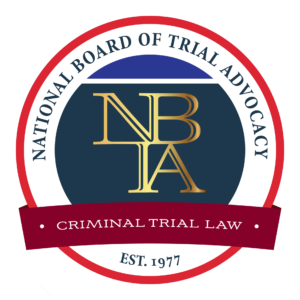 NBTA Criminal Certification Badge